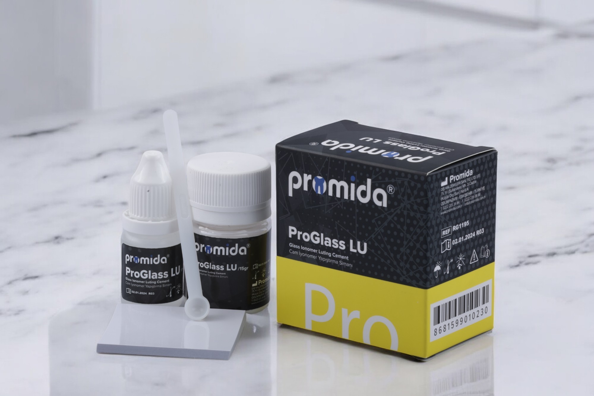 AquaCem Glass Ionomer Luting Cement Kit (30g). Precision AquaCem Glass Ionomer Luting Cement Kit (30g). Precision